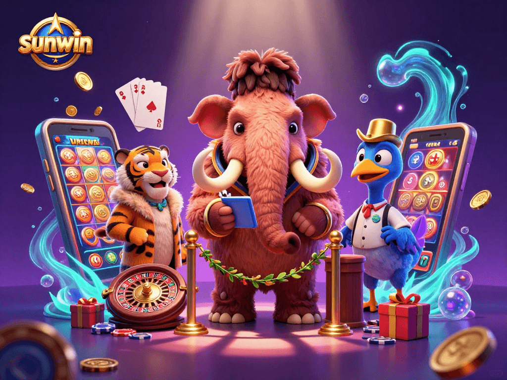 Join the sunwin casino experience with a woolly mammoth bouncer and saber-tooth tiger VIP.