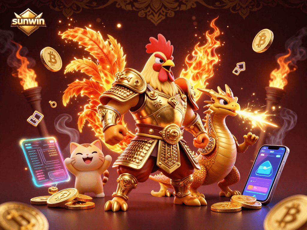Get ready to win big with sunwin as powerful characters play in a vibrant casino world.