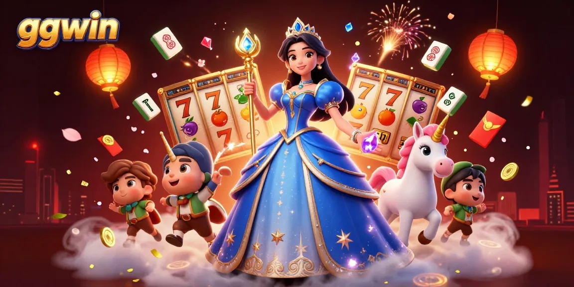 Experience thrilling gameplay at ggwin with magical elements and casino visuals.