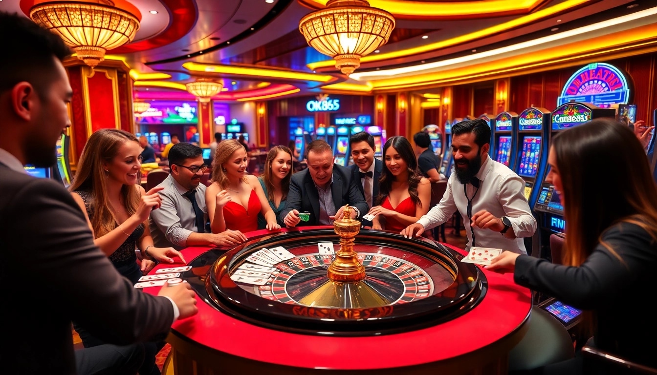 Experience the thrill of winning at https://ok365.tw/ with vibrant casino games and excited players.