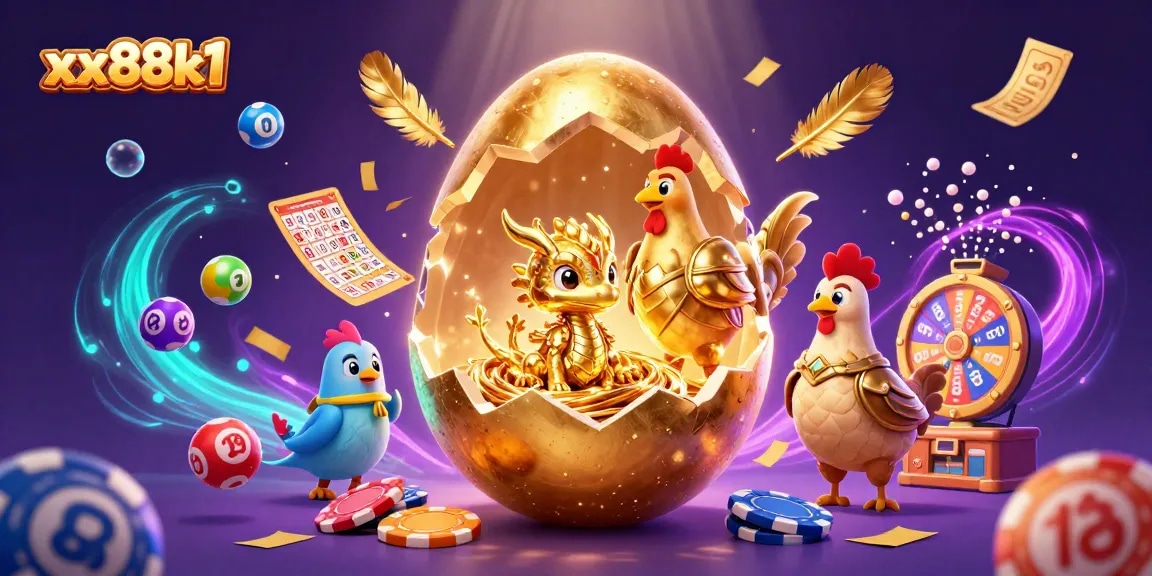 Experience thrilling wins with the xx88k1 golden dragon among vibrant gambling elements.