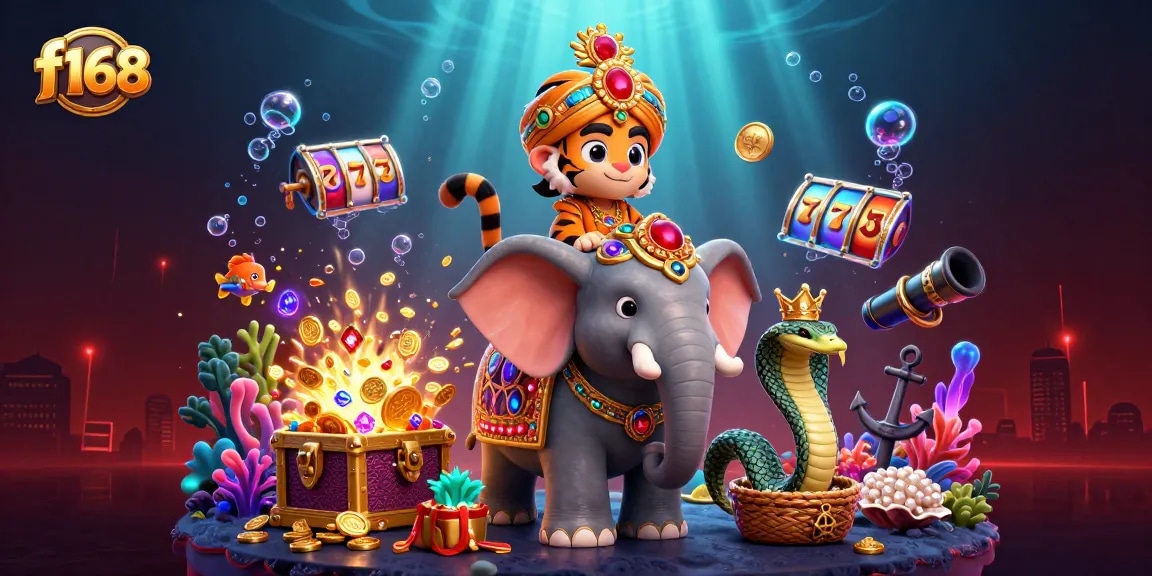 Experience the excitement of f168's online casino with vibrant games and winning slots.