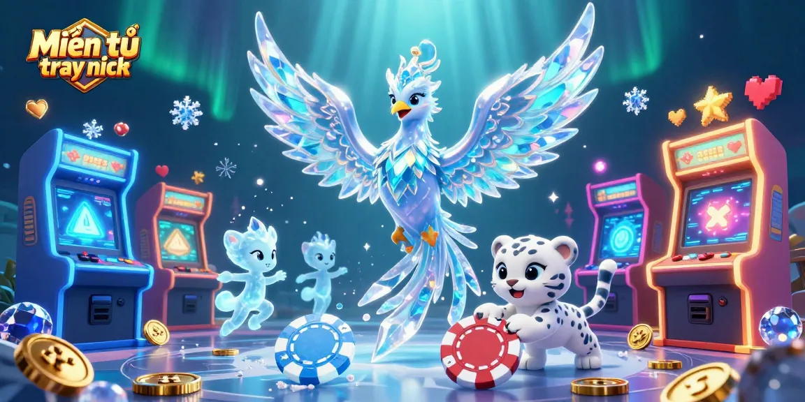Engage with Miễn trừ trách nhiệm through dynamic gaming elements and vibrant casino-themed characters.