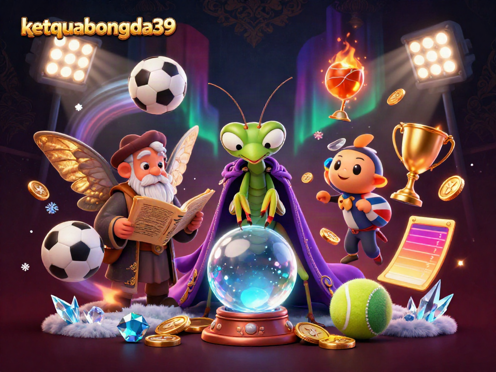 Experience dynamic sports betting with ketquabongda39 featuring expert characters and vibrant elements.