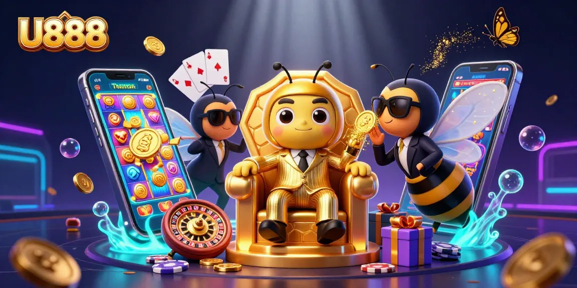 Spin the reels and win big with U888's engaging slot games and vibrant gaming experience.