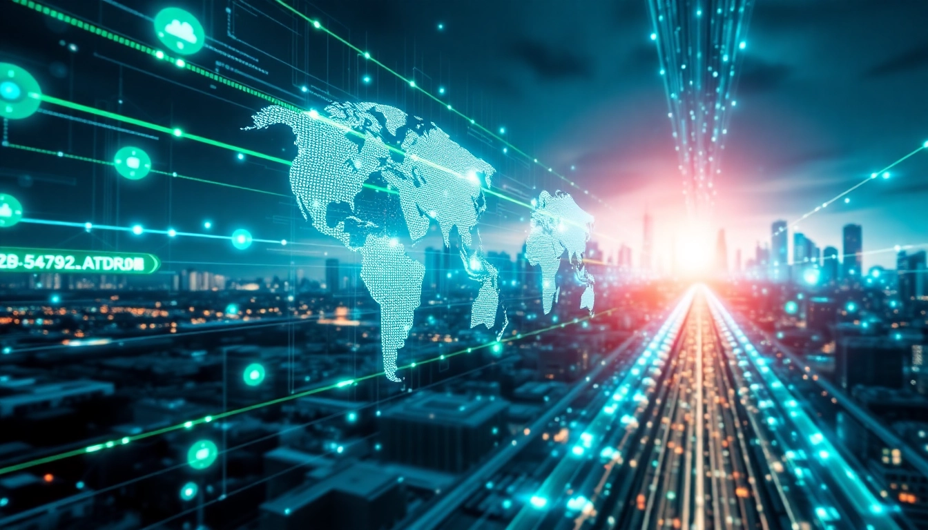 Global network connectivity with fast servers at 快连官网, showcasing technology and innovation.