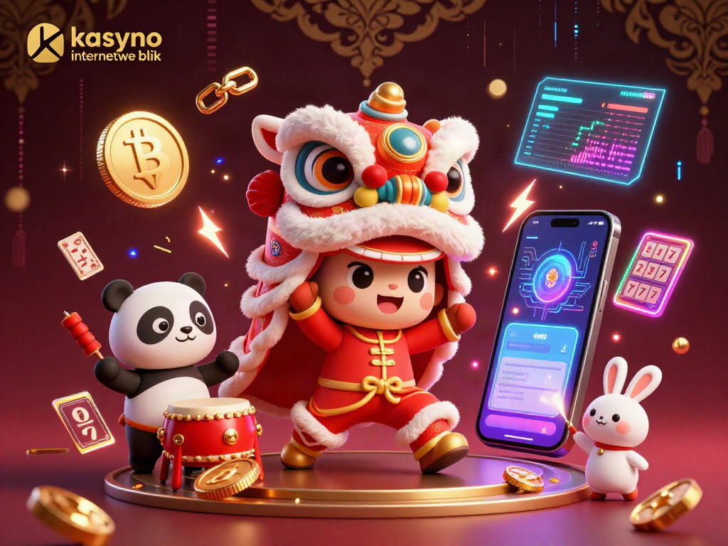 Experience thrilling games at kasyno internetowe blik with vibrant characters amidst lively gaming elements.