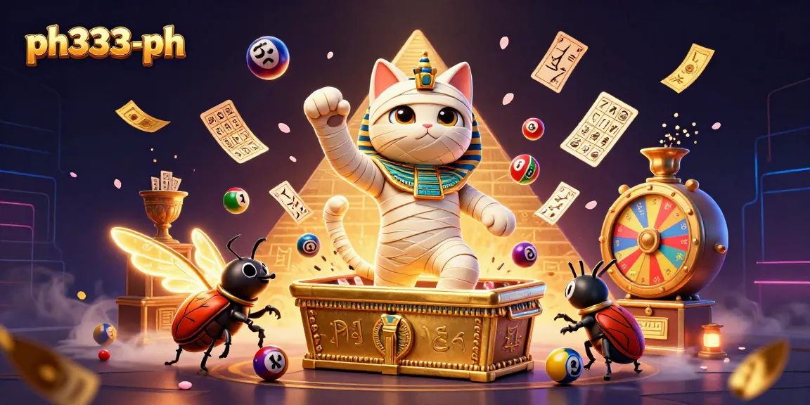 Engage with thrilling games featuring ph333-ph's vibrant Egyptian casino scene, complete with colorful lottery elements.