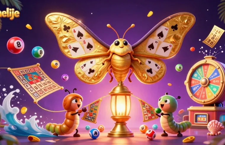 Engage with foganelije's vibrant world of gambling featuring a colorful casino illustration.